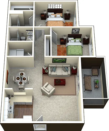 Floor plan B3 | Beacon