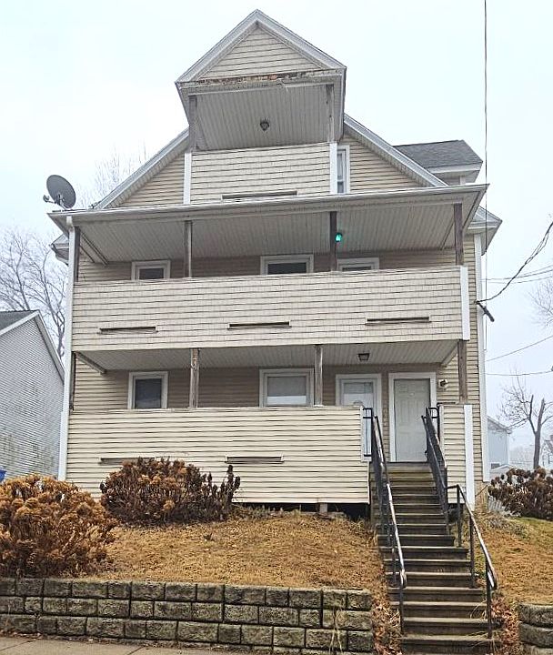 Welcome! Notice the large covered porch for enjoying the summer nights.