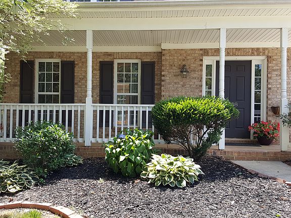 Inviting front porch