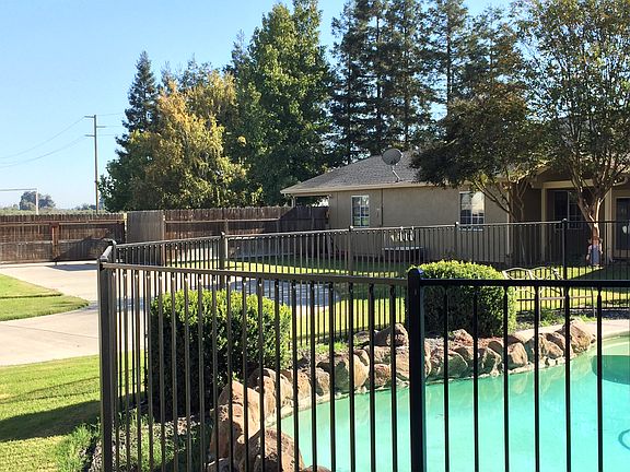 backyard view w/driveway