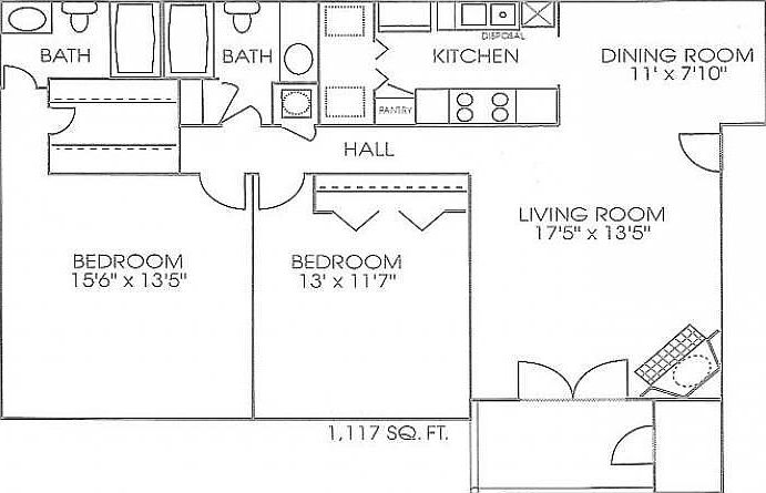 Spacious Floor Plan!