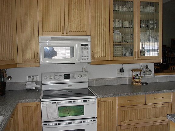 View of owner upgraded kitchen