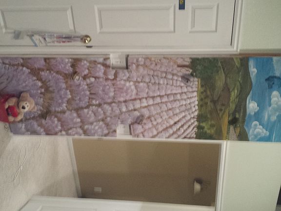 Rock climbing wall to loft