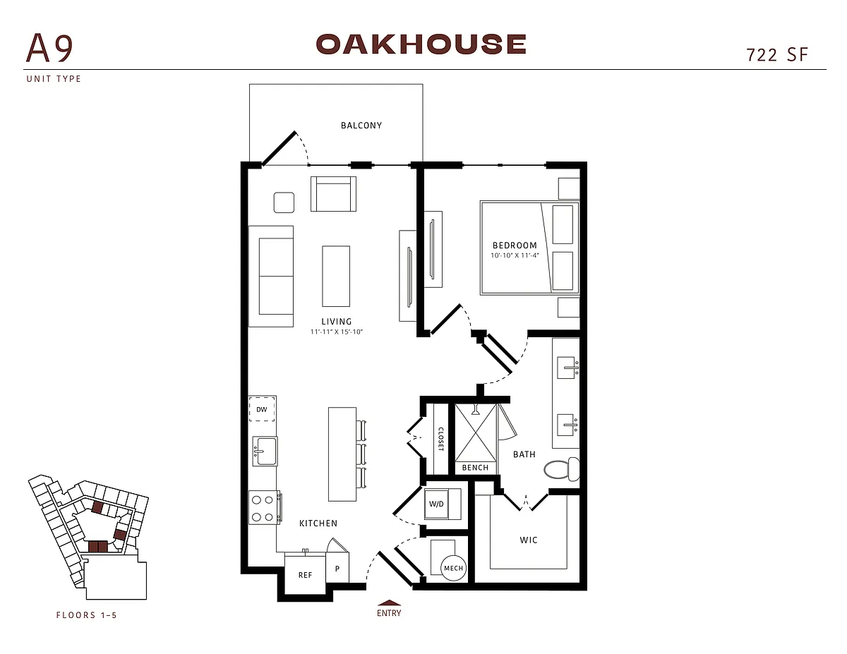 Floor plan A9 P8