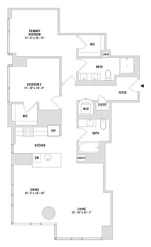 Floor plan B10
