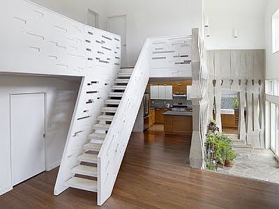 Central Space with Mass Wall