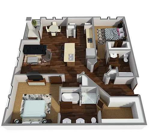 Floor plan B4