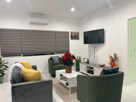 spacious living room