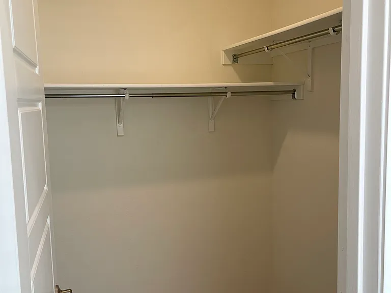 Primary closet
