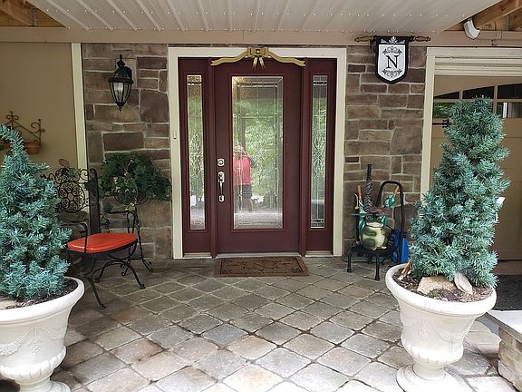 Entrance to house