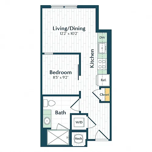 Floor plan S1A