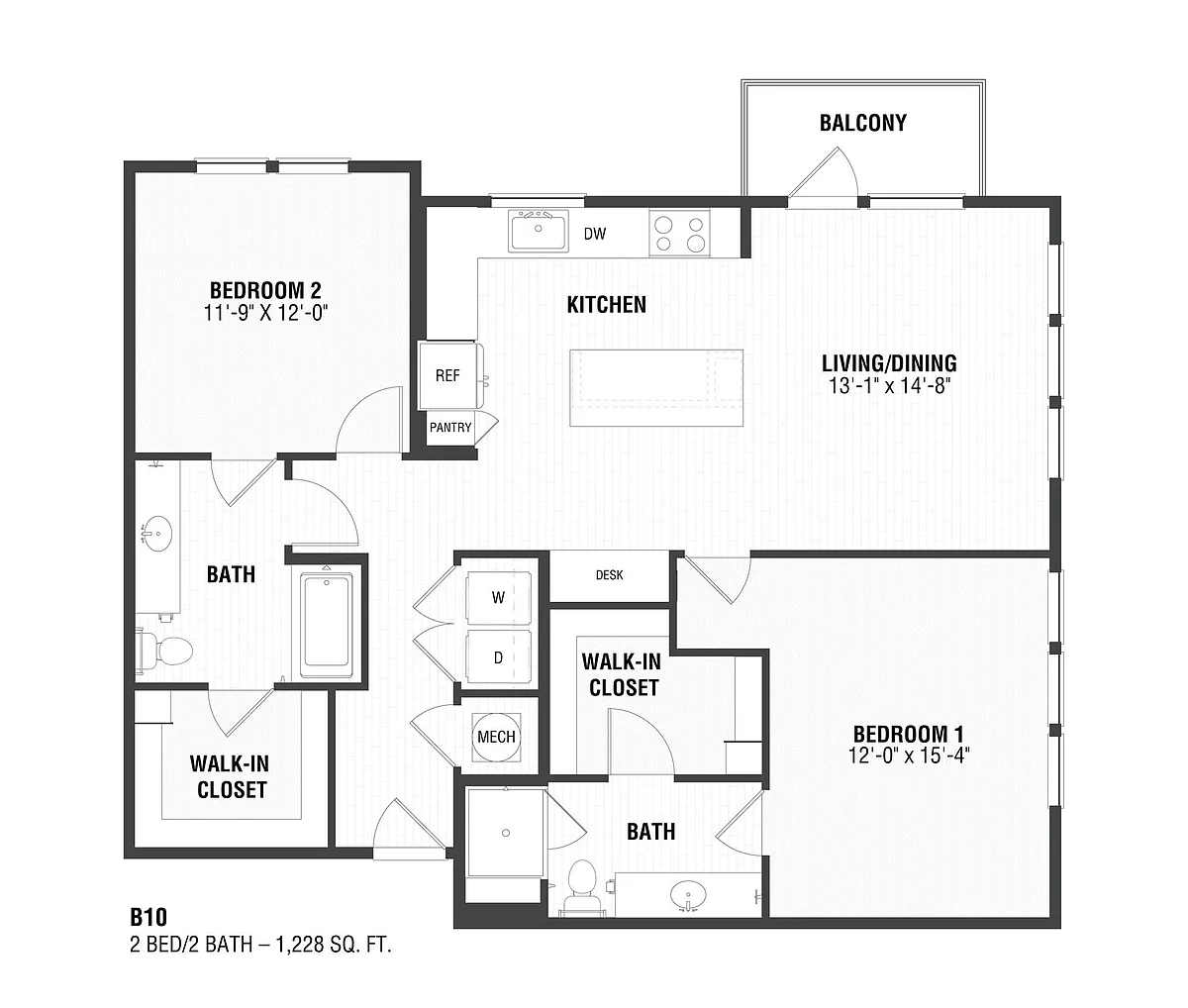 Floor plan B10