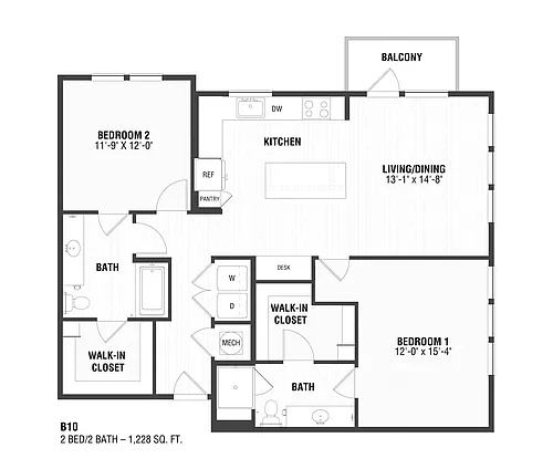 Floor plan B10