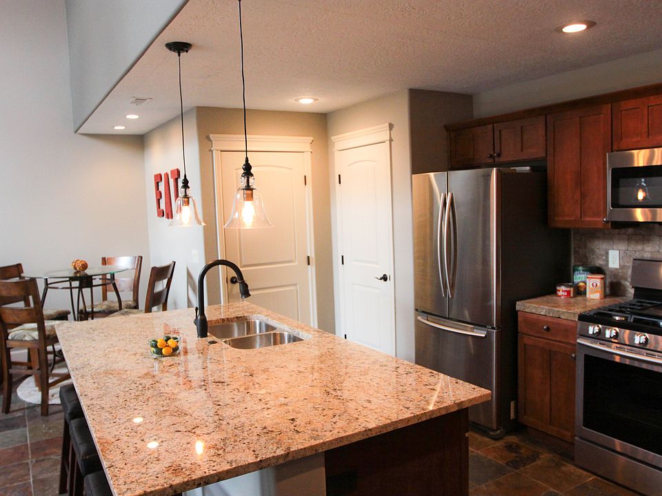 Large Granite Kitchen Island