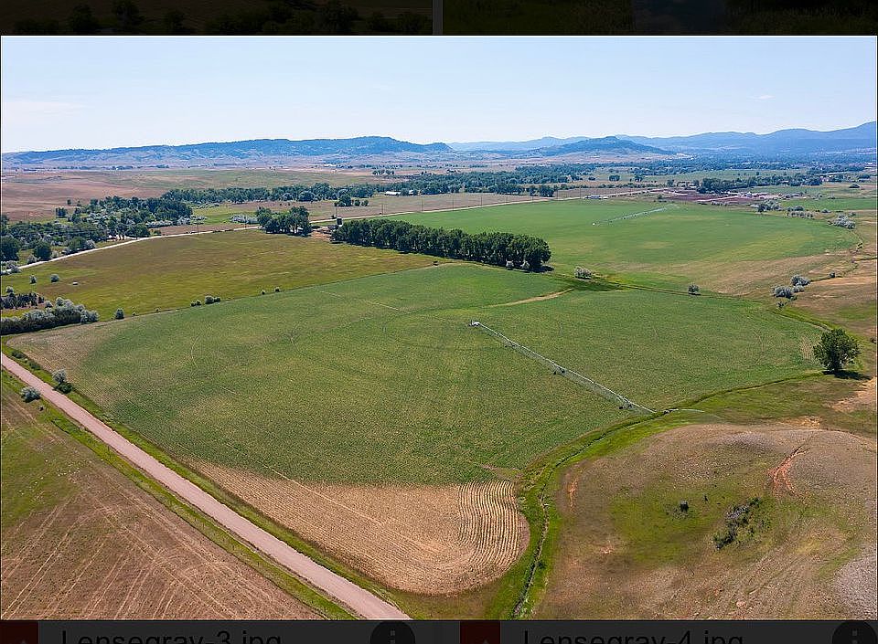 Irrigated land w/Lookout Mtn