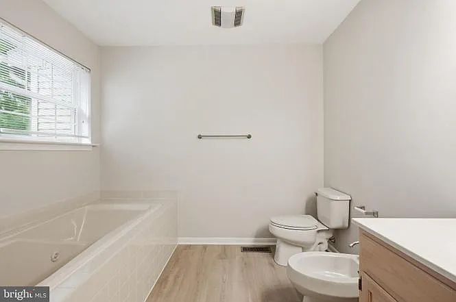 Master Bathroom with Jacuzzi tub & Standing shower