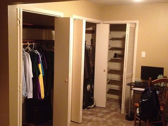 master bedroom closets