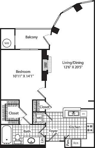 Floor plan B4 (Penthouse)