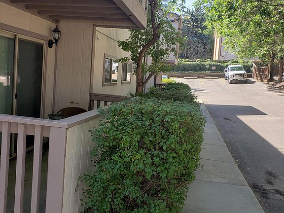 Large private balcony.