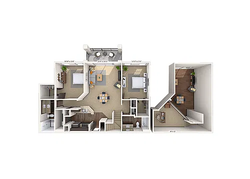 Floor plan Bexley Loft