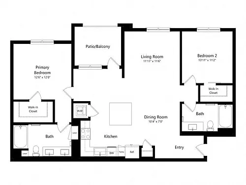 Floor plan B1