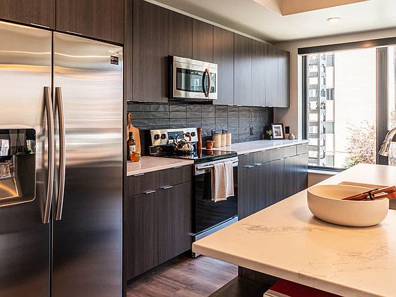 Kitchen with Stainless Steel Appliances