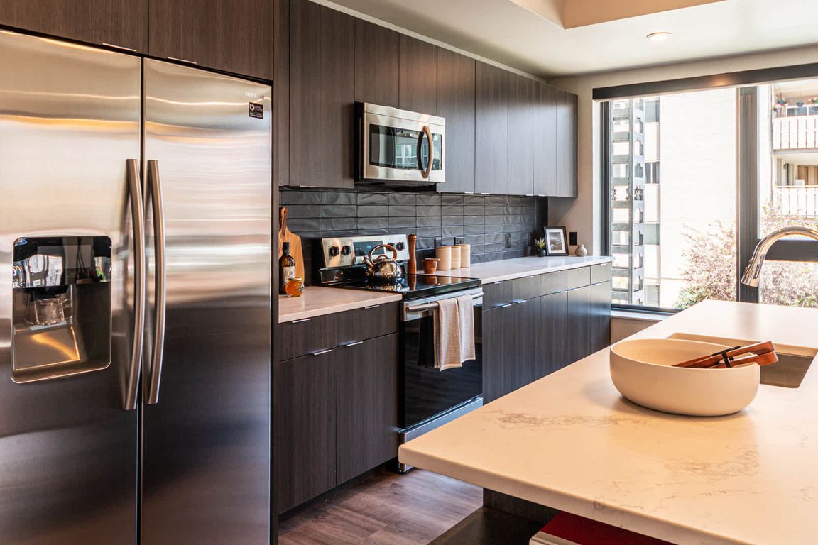Kitchen with Stainless Steel Appliances