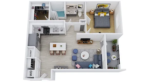 Floor plan A22-D
