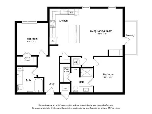 Floor plan B2
