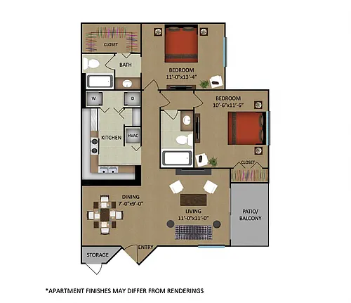 Floor plan Madrid