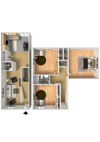 Floor plan Oakwood