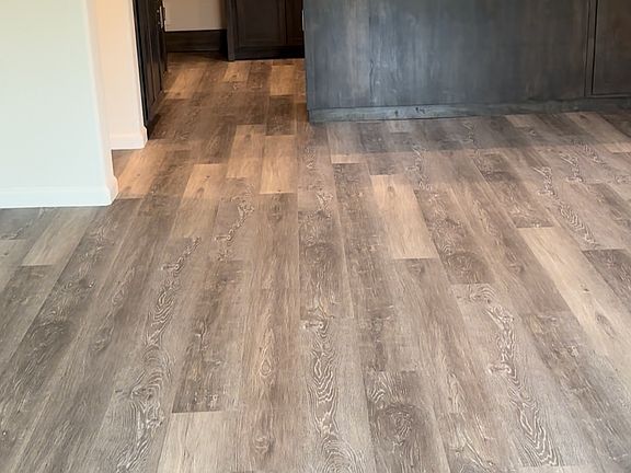 Living room, dining room, kitchen