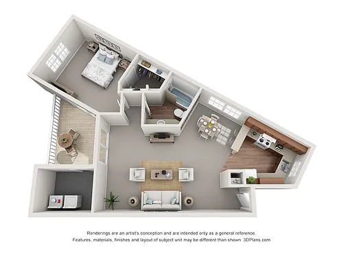 Floor plan The Red Bud