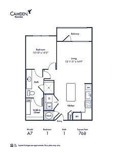 Floor plan A7