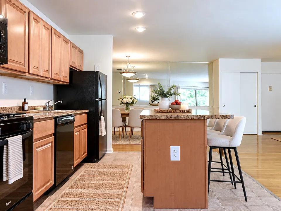 Open Step Saver Kitchen