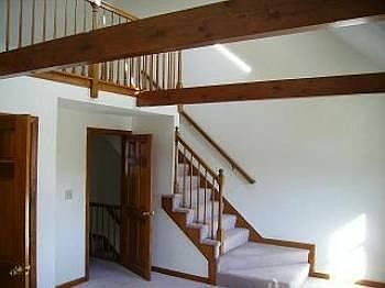 master bedroom with loft