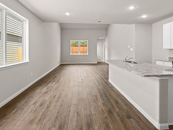 Dining Room, Kitchen, and Family Room