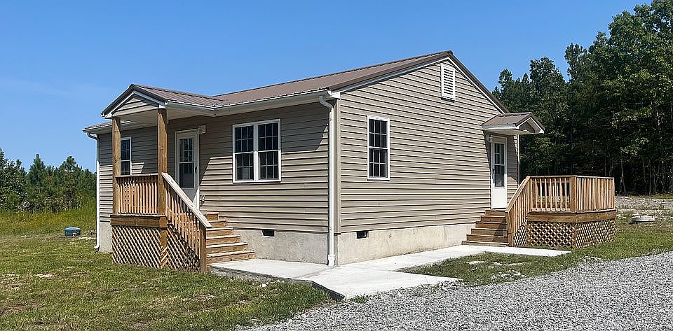 Entire house with new decks