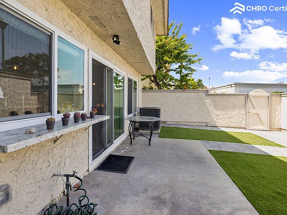 Private backyard