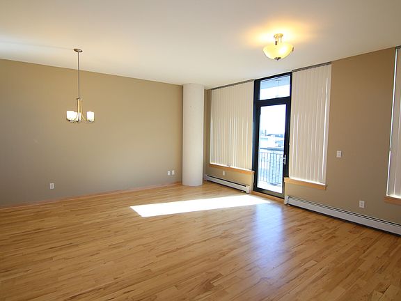 Sunlight pours into the unit