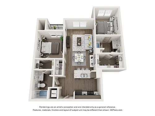Floor plan B2