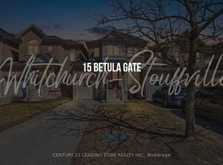 15 Betula Gate, Whitchurch Stouffville, ON