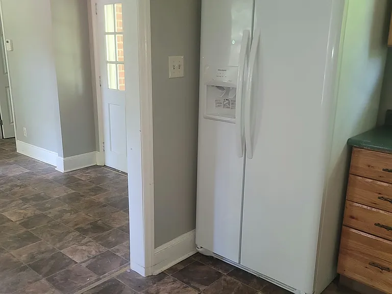 Kitchen into mudroom