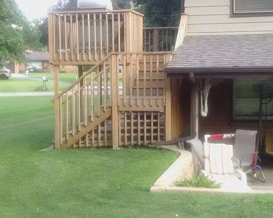 beautiful deck