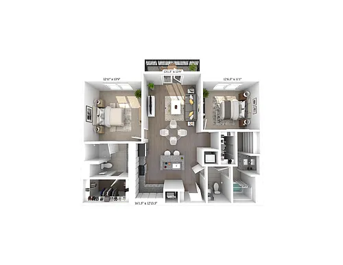 Floor plan B3