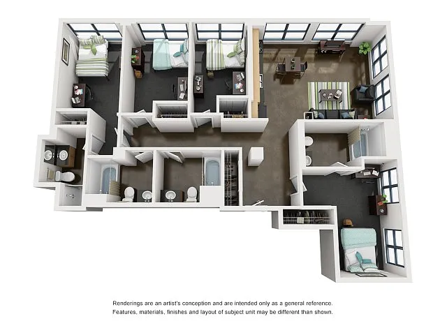 Floor plan Jackson