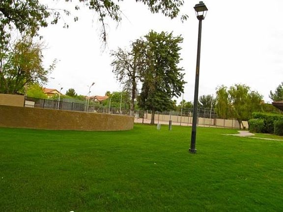 Outside landscape/tennis