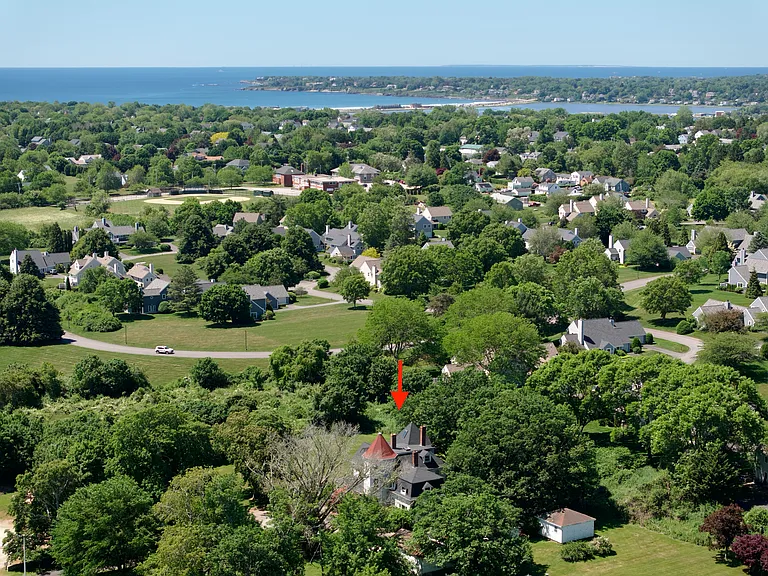 View of First Beach and Newport. Within biking distance or a short drive.