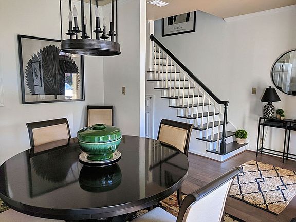 Dining room and entry