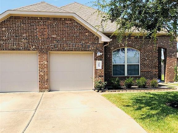 Driveway view, 2 car garage